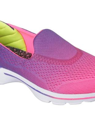 Оригинальные  слипоны, мокасины skechers walk 3 girls