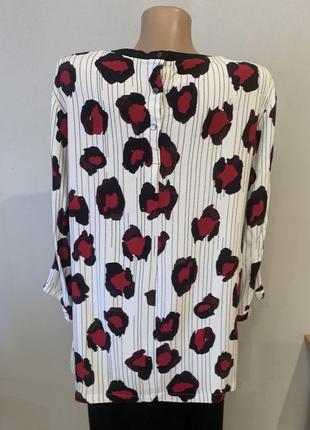 Стильная блузка в роскошном принте,балал4 фото