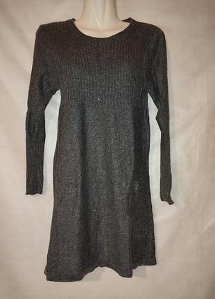 Платье туника мини акрил