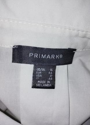 Хлопковое платье рубашка туника primark4 фото