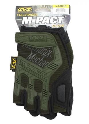 Тактические варежки mechanix m pact беспалены
