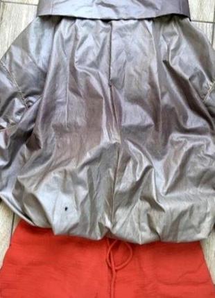 Italy, luxury original, объемная  куртка-ветровка, дождевик5 фото