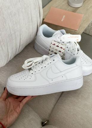 Nike air force 1 white premium