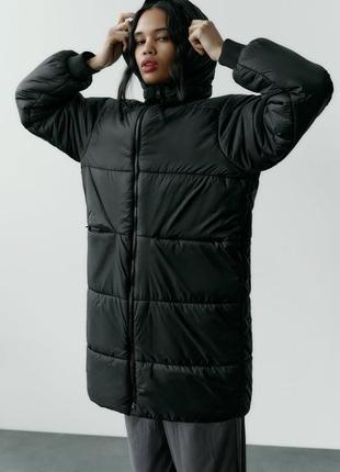 Жіноча парка zara 2в1