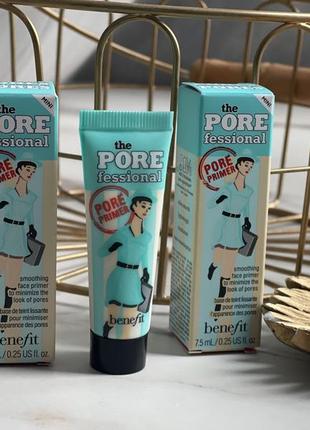 База под макияж benefit the porefessional pore primer для разглаживания кожи и сужения пор1 фото