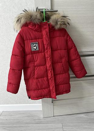 Продам зимню курточку + комбез