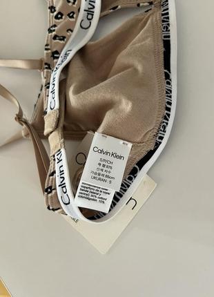 Топ бюст лиф calvin klein оригинал бюстгалтер топик топ леопардовый6 фото