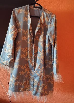 Предліто: шовкова сукня з пір'ям zimmerman2 фото