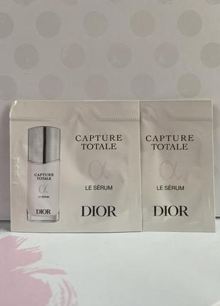 Dior capture totale le serum сиворотка для обличчя і шиї 1 мл пробник