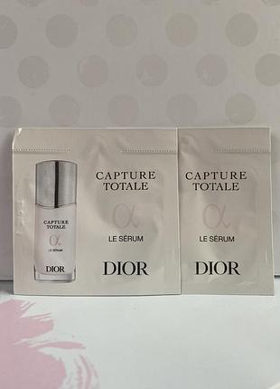 Dior capture totale le serum сиворотка для обличчя і шиї 1 мл пробник