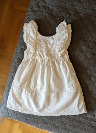 Платье белое детское