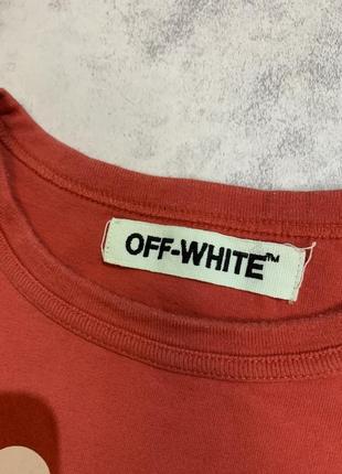 Off white мужская стильная футболка3 фото