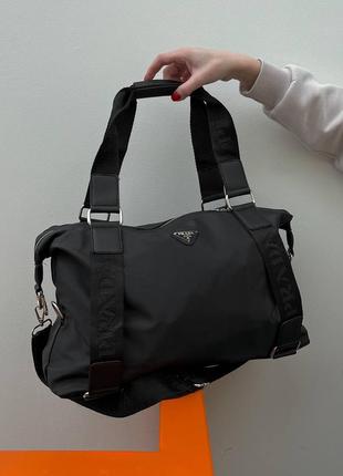 Сумка в стилі prada sport bag black