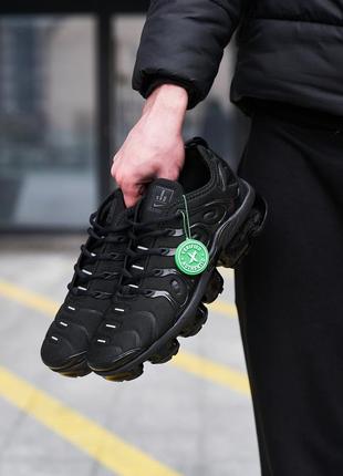 Кросівки nike air vapormax plus 'triple black5 фото