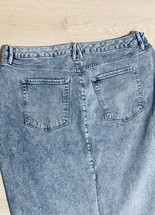 Длинная джинсовая юбка4 фото