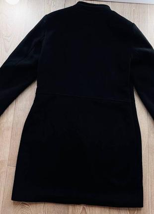 Шикарное шерстяное демисезонное пальто4 фото