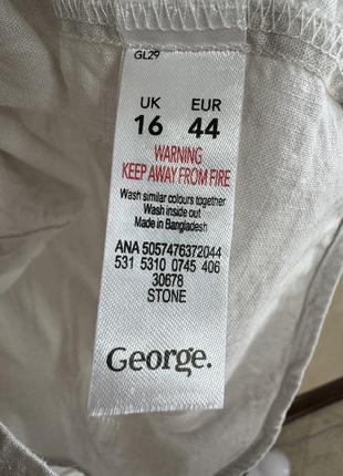 Женская льняная рубашка george3 фото