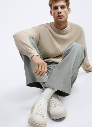 Туфли с резиновым рантом от zara