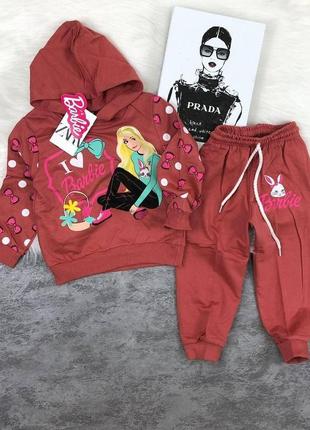 Детский костюм бренда zara серия barbie для девочки 3/4, 4/5 лет1 фото