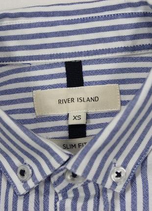 Класна акуратна приталена шведка / теніска в смужку від river island3 фото