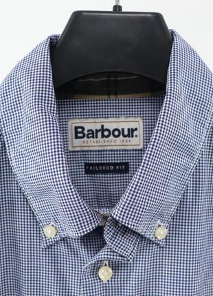 Мужская рубашка barbour / оригинал &lt;unk&gt; m &lt;unk&gt;4 фото