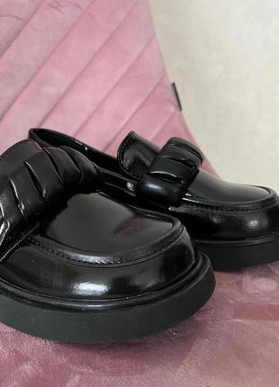 Туфли туфельки лоферы apawwa классика стильные5 фото