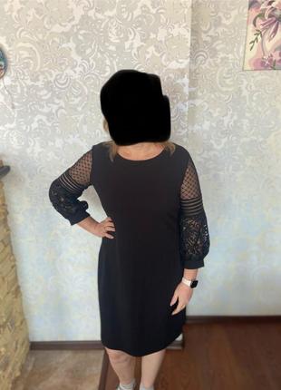 Нарядное платье черного цвета