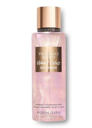 Парфюмированный спрей для телаvictoria’s secret velvet petals shimmer fragrance mist