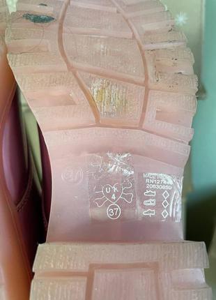 Женские розовые ботинки на платформе, туфли iron fist skull y2k7 фото