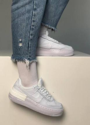 Женские кроссовки nike air force shadow люкс качество