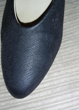 Nuance boutique(франція) - шкіряні туфлі-човники  37 1|2-38 розмір (24,3 см)5 фото