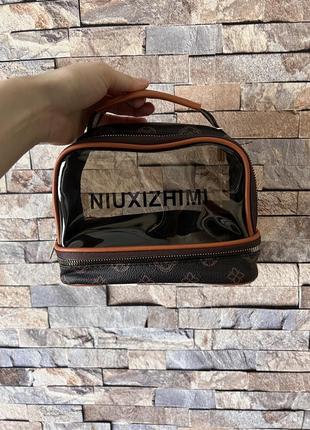 Косметичка/органайзер в стиле louis vuitton