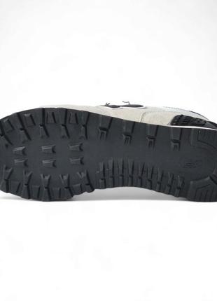 Стильні сірі якісні чоловічі спортивні кросівки new balance весняні-осінні,замшеві,натуральна замша3 фото