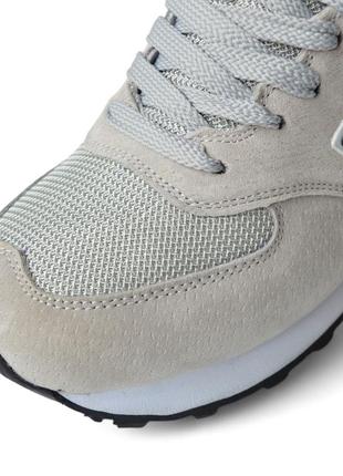 Стильні сірі якісні чоловічі спортивні кросівки new balance весняні-осінні,замшеві,натуральна замша6 фото