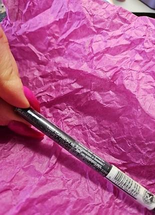 Gosh velvet touch eye liner carbon black 022 waterproof водостойкий карандаш для глаз черный2 фото