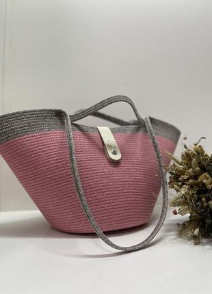 Сумка зі шнура ручна робота