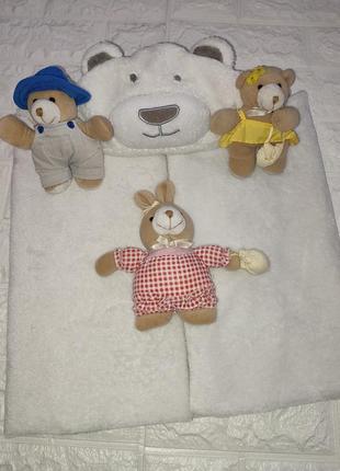 Детский плед, полотенце - уголок и погремушки, игрушки для мобиля4 фото