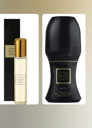 Классический little black dress avon 2 в 1 -набор 2-в1:
п/в 10мл+дезодорант-антиперспирант 50мл 1 шт