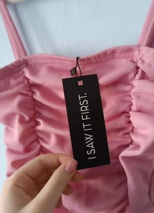 Боди блуза блузка жатка розовое базовое классическое2 фото