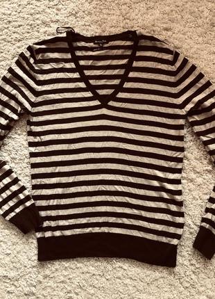 Кофточка, лонгслив massimo dutti оригинал бренд свитерок полувер размер s,m,l6 фото