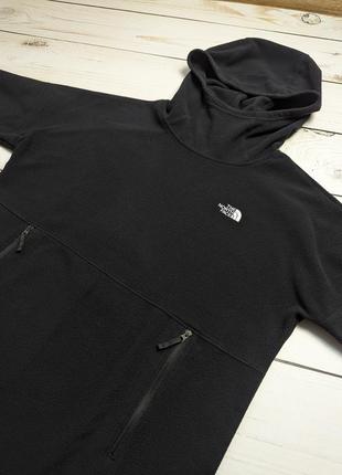 Женская флисовая кофта худи the north face fleece hoodie  / tnf тнф с капюшоном флиска5 фото