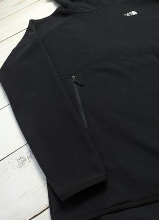 Женская флисовая кофта худи the north face fleece hoodie  / tnf тнф с капюшоном флиска4 фото