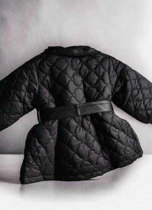 Крутезне пальто для дівчаток3 фото