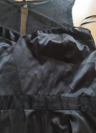 Красивая, черная блуза с баской , плюс сайз3 фото