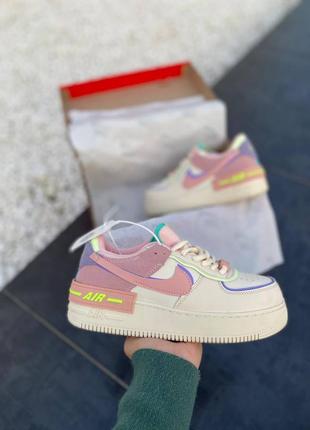 Женские кроссовки nike air force shadow люкс качество