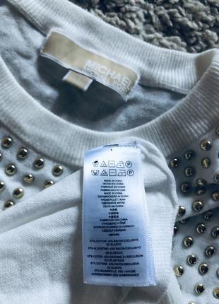 Кофточка, лонгслив michael kors оригинал бренд блузка свитерок размер m,l8 фото