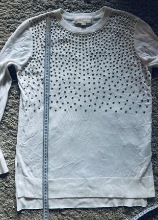 Кофточка, лонгслив michael kors оригинал бренд блузка свитерок размер m,l5 фото