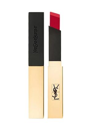 Губная помада yves saint laurent rouge pur couture the slim 21 rouge paradoxe tester