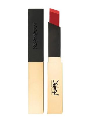 Губная помада yves saint laurent rouge pur couture the slim 23 mystery red tester