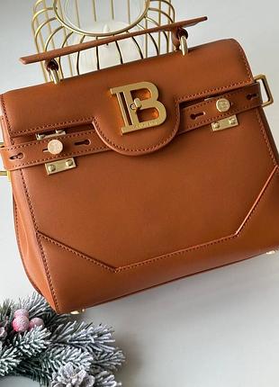 Сумка бальман balmain brown